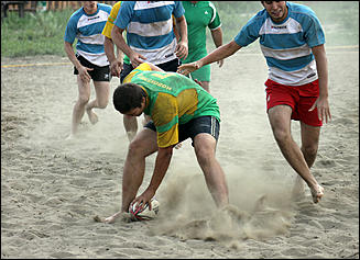 18 августа 2012 г., Барнаул   Кубок по пляжному регби "Prof-IT 2012" 