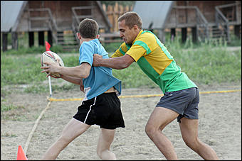 18 августа 2012 г., Барнаул   Кубок по пляжному регби "Prof-IT 2012" 