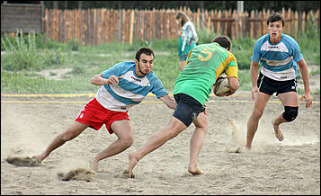 18 августа 2012 г., Барнаул   Кубок по пляжному регби "Prof-IT 2012" 
