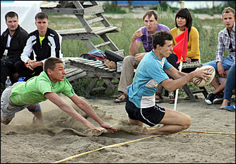 18 августа 2012 г., Барнаул   Кубок по пляжному регби "Prof-IT 2012" 