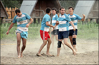 18 августа 2012 г., Барнаул   Кубок по пляжному регби "Prof-IT 2012" 