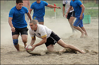18 августа 2012 г., Барнаул   Кубок по пляжному регби "Prof-IT 2012" 