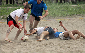 18 августа 2012 г., Барнаул   Кубок по пляжному регби "Prof-IT 2012" 