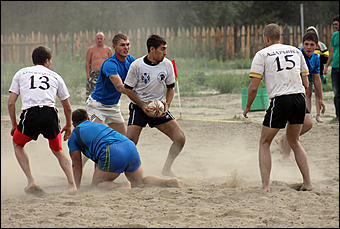 18 августа 2012 г., Барнаул   Кубок по пляжному регби "Prof-IT 2012" 