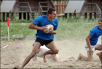 18 августа 2012 г., Барнаул   Кубок по пляжному регби "Prof-IT 2012" 