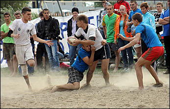 18 августа 2012 г., Барнаул   Кубок по пляжному регби "Prof-IT 2012" 