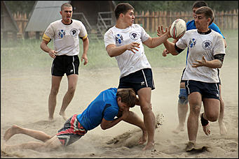 18 августа 2012 г., Барнаул   Кубок по пляжному регби "Prof-IT 2012" 