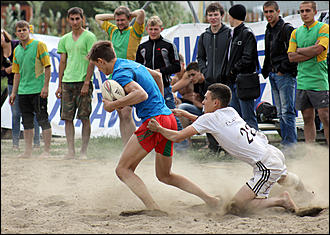 18 августа 2012 г., Барнаул   Кубок по пляжному регби "Prof-IT 2012" 