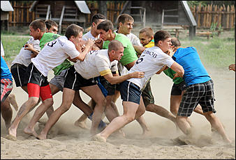 18 августа 2012 г., Барнаул   Кубок по пляжному регби "Prof-IT 2012" 
