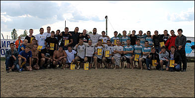 18 августа 2012 г., Барнаул   Кубок по пляжному регби "Prof-IT 2012" 
