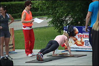 12 июня 2018 г., Барнаул. Екатерина Смолихина   Оркестр у Оби, ГТО и хороводы: День России в Барнауле