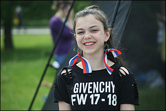 12 июня 2018 г., Барнаул. Екатерина Смолихина   Оркестр у Оби, ГТО и хороводы: День России в Барнауле