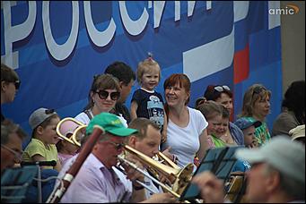 12 июня 2018 г., Барнаул. Екатерина Смолихина   Оркестр у Оби, ГТО и хороводы: День России в Барнауле