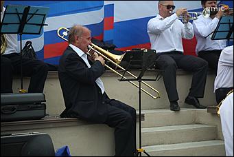 12 июня 2018 г., Барнаул. Екатерина Смолихина   Оркестр у Оби, ГТО и хороводы: День России в Барнауле