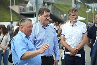 12 июня 2018 г., Барнаул. Екатерина Смолихина   Оркестр у Оби, ГТО и хороводы: День России в Барнауле