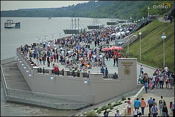 12 июня 2018 г., Барнаул. Екатерина Смолихина   Оркестр у Оби, ГТО и хороводы: День России в Барнауле