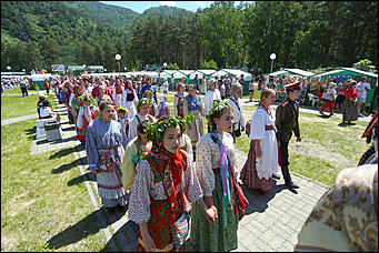 12 июня 2019 г., "Бирюзовая Катунь". Екатерина Смолихина   День России на "Бирюзовой Катуни": закрытие Всероссийского фестиваля традиционной культуры