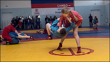 21 январь 2016 г., Барнаул © Амител. Вячеслав Мельников Фоторепортаж с открытия Алтайского центра самбо