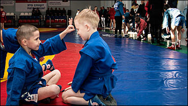 21 январь 2016 г., Барнаул © Амител. Вячеслав Мельников Фоторепортаж с открытия Алтайского центра самбо