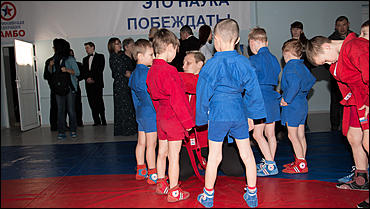 21 январь 2016 г., Барнаул © Амител. Вячеслав Мельников Фоторепортаж с открытия Алтайского центра самбо