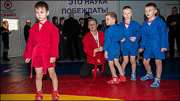 21 январь 2016 г., Барнаул © Амител. Вячеслав Мельников Фоторепортаж с открытия Алтайского центра самбо