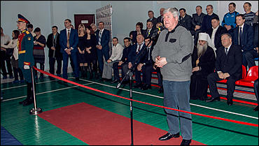 21 январь 2016 г., Барнаул © Амител. Вячеслав Мельников Фоторепортаж с открытия Алтайского центра самбо