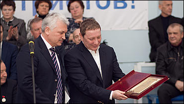 21 январь 2016 г., Барнаул © Амител. Вячеслав Мельников Фоторепортаж с открытия Алтайского центра самбо