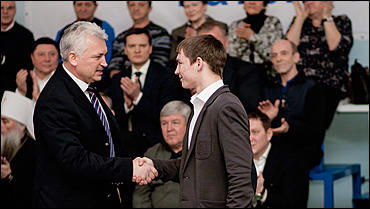 21 январь 2016 г., Барнаул © Амител. Вячеслав Мельников Фоторепортаж с открытия Алтайского центра самбо