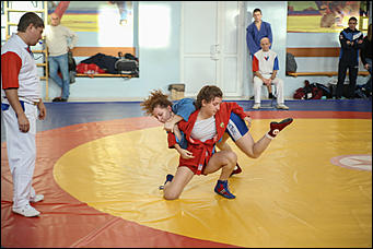 17 ноября 2017 г., Барнаул. Екатерина Смолихина   Самозащита как спорт: в Барнауле отметили Всероссийский день самбо