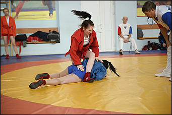 17 ноября 2017 г., Барнаул. Екатерина Смолихина   Самозащита как спорт: в Барнауле отметили Всероссийский день самбо