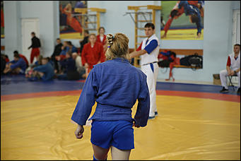 17 ноября 2017 г., Барнаул. Екатерина Смолихина   Самозащита как спорт: в Барнауле отметили Всероссийский день самбо