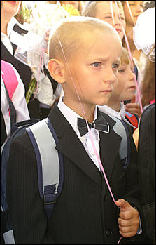 3 сентября 2007 г., Барнаул   Открытие нового здания школы № 51 в Барнауле