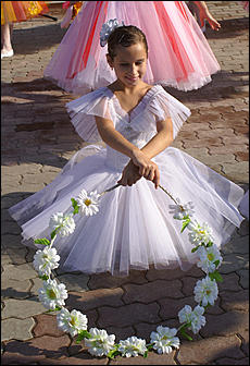 3 сентября 2007 г., Барнаул   Открытие нового здания школы № 51 в Барнауле