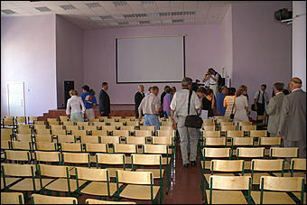 3 сентября 2007 г., Барнаул   Открытие нового здания школы № 51 в Барнауле