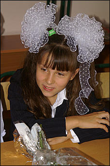 3 сентября 2007 г., Барнаул   Открытие нового здания школы № 51 в Барнауле