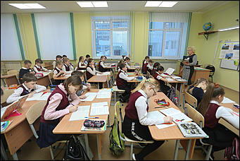 22 января 2019 г., Барнаул. Екатерина Смолихина   Суперсовременная школа с бассейном открылась в Барнауле