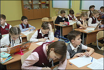 22 января 2019 г., Барнаул. Екатерина Смолихина   Суперсовременная школа с бассейном открылась в Барнауле