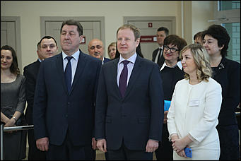 22 января 2019 г., Барнаул. Екатерина Смолихина   Суперсовременная школа с бассейном открылась в Барнауле