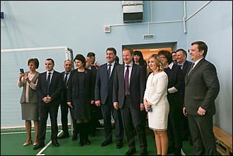 22 января 2019 г., Барнаул. Екатерина Смолихина   Суперсовременная школа с бассейном открылась в Барнауле