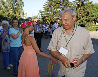 19 июля 2007 г., Барнаул   Открытие IX Шукшинского кинофестиваля в Барнауле