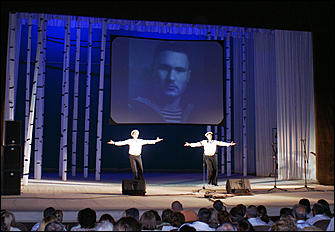 19 июля 2007 г., Барнаул   Открытие IX Шукшинского кинофестиваля в Барнауле