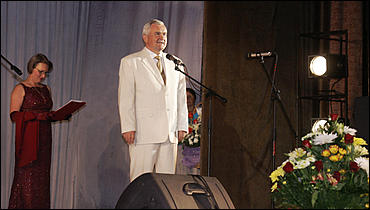 19 июля 2007 г., Барнаул   Открытие IX Шукшинского кинофестиваля в Барнауле