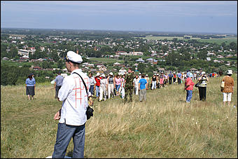 22 июля 2007 г., Алтайский край, с.Сростки   Шукшинские чтения на горе Пикет 