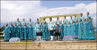 22 июля 2007 г., Алтайский край, с.Сростки   Шукшинские чтения на горе Пикет 