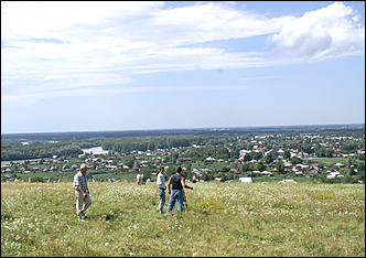 22 июля 2007 г., Алтайский край, с.Сростки   Шукшинские чтения на горе Пикет 