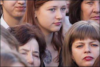 1 сентябрь 2016 г., Барнаул Одиннадцатиклассники: последнее школьное 1 сентября