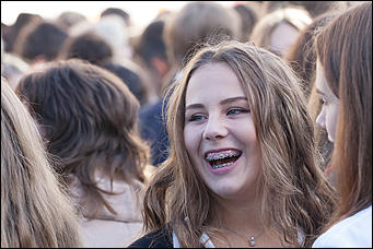 1 сентябрь 2016 г., Барнаул Одиннадцатиклассники: последнее школьное 1 сентября