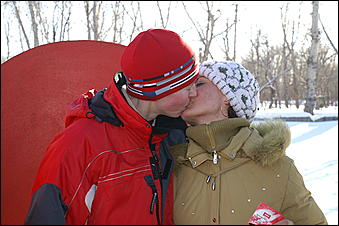 14 февраля 2007 г., Барнаул   В Барнауле появился еще один символ любви