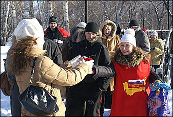 14 февраля 2007 г., Барнаул   В Барнауле появился еще один символ любви