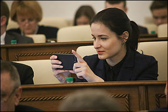 28 февраля 2019 г., Барнаул. Екатерина Смолихина В последний день зимы: как прошла очередная сессия Алтайского Заксобрания